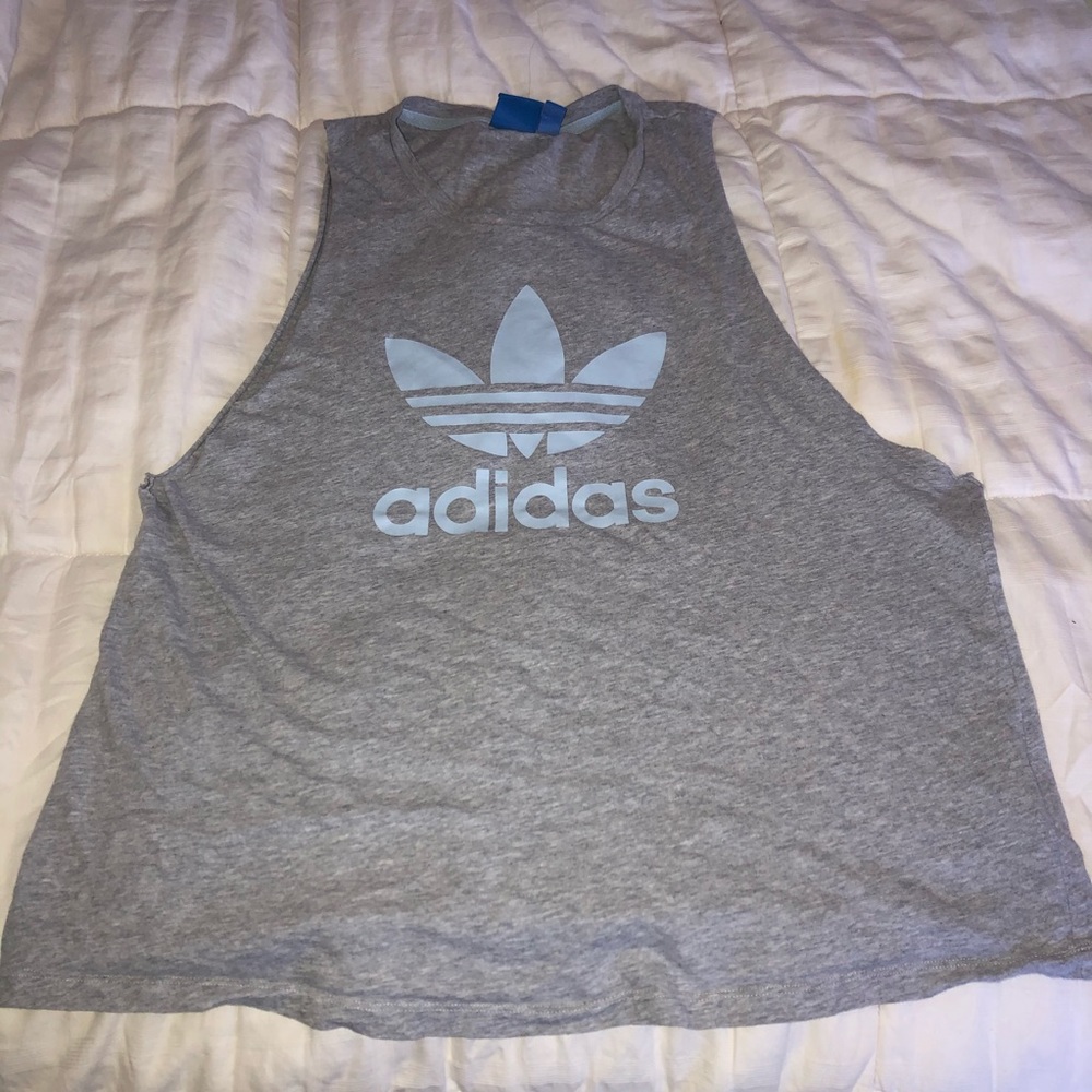 Adidas muscle T tank top